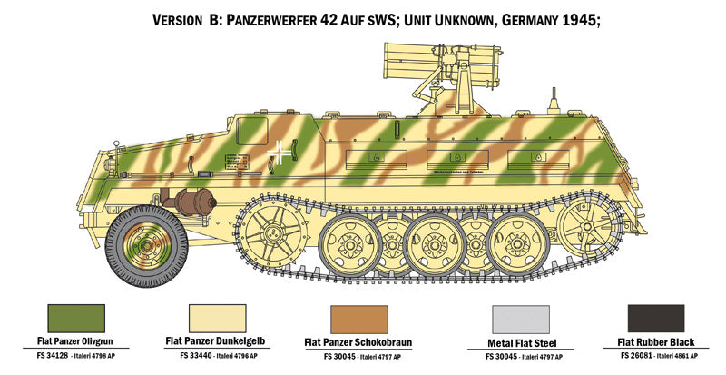 Italeri 6562 1:35 15 cm Panzerwerfer 42 auf SWS