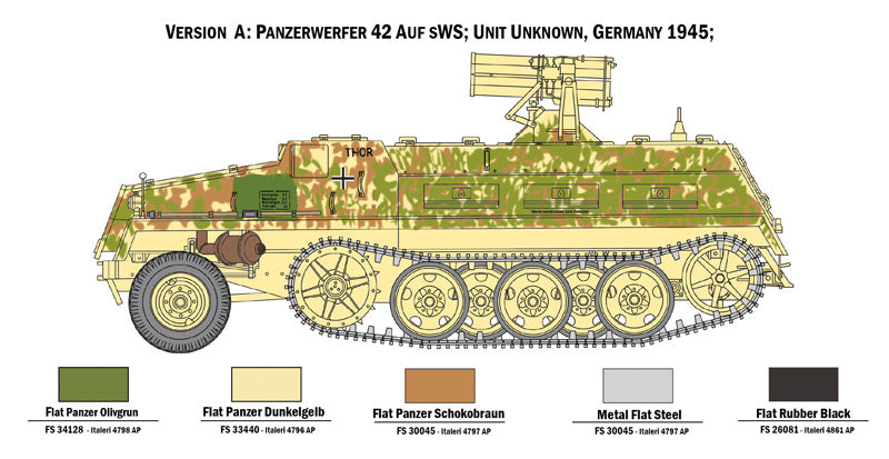 Italeri 6562 1:35 15 cm Panzerwerfer 42 auf SWS