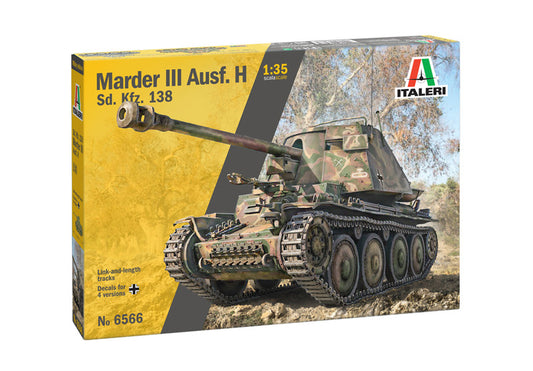 Italeri 6566 1:35 Sd.Kfz.138 Ausf.H Marder III