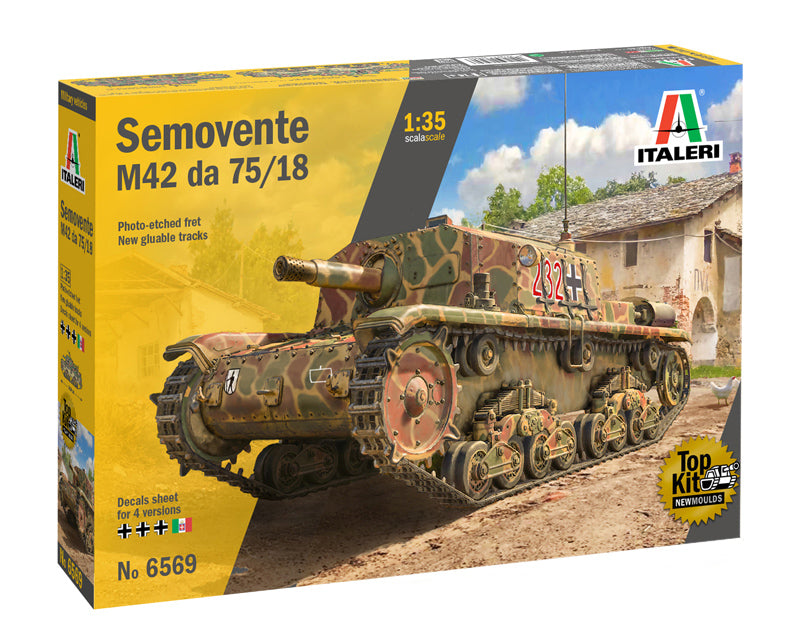 Italeri 6569 1:35 Semovente M42 75/18mm