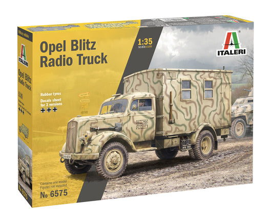 Italeri 6575 1:35 Sd.Kfz.305/22 Opel Blitz Radio Truck