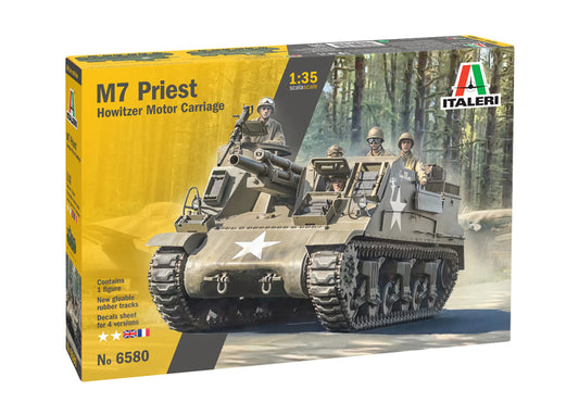 Italeri 6580 1:35 M7 Priest Howitzer Motor Carriage