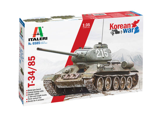 Italeri 6585 1:35 Soviet T-34/85 "Korean War"