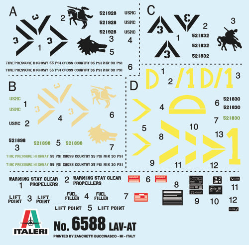 Italeri 6588 1:35 LAV-AT