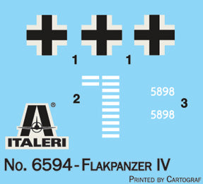 Italeri 6594 1:35 Flakpanzer IV Ostwind