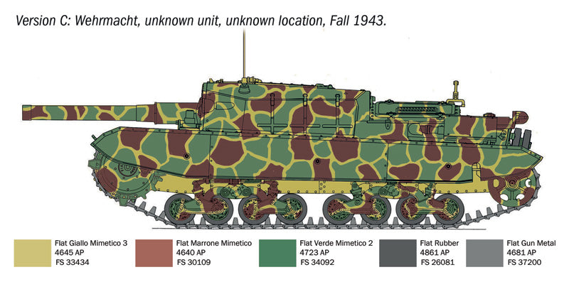 Italeri 6751 1:35 Semovente M43 Bassotto
