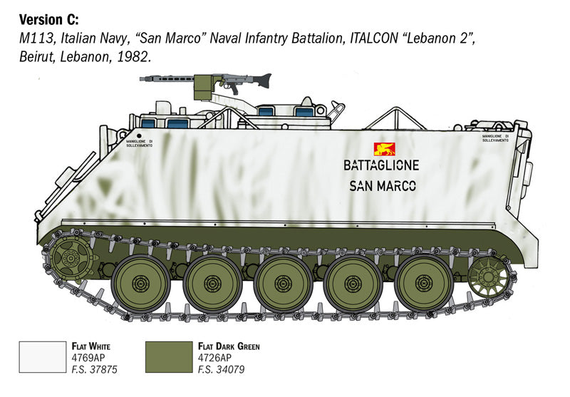 Italeri 6753 1:35 M113A1