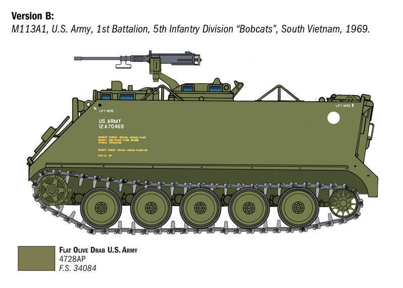 Italeri 6753 1:35 M113A1