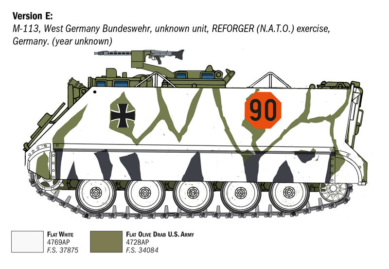 Italeri 6753 1:35 M113A1