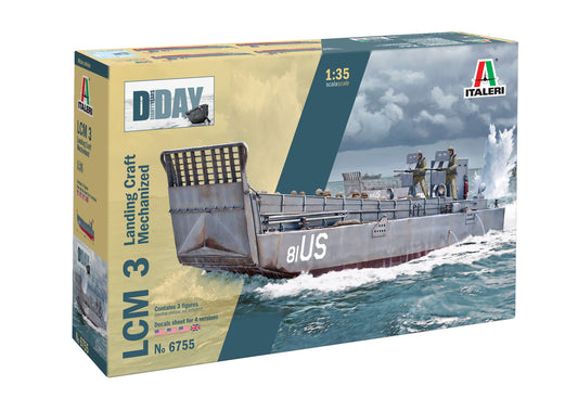 Italeri 6755 1:35 LCM-3 Landing Craft