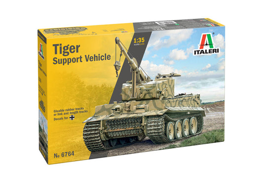 Italeri 6764 1:35 Pz.Kpfw.VI Tiger Support Vehicle.