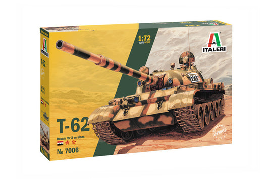 Italeri 7006 1:72 Soviet T-62 Main Battle Tank