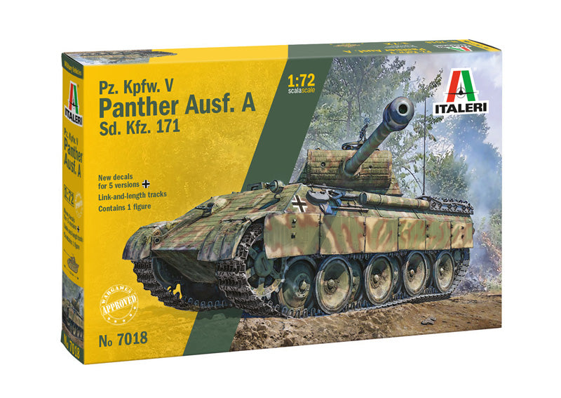 Italeri 7018 1:72 Pz.Kpfw.V Ausf.A Panther Sd. Kfz. 171