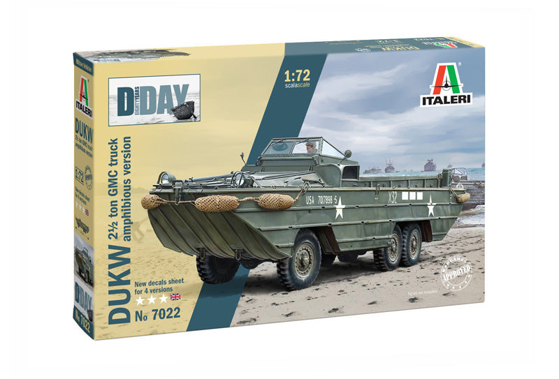 Italeri 7022 1:72 GMC DUKW 353 Amphibious truck