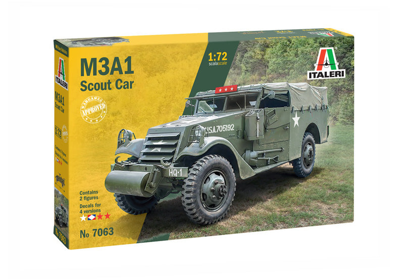 Italeri 7063 1:72 M3A1 Scout Car