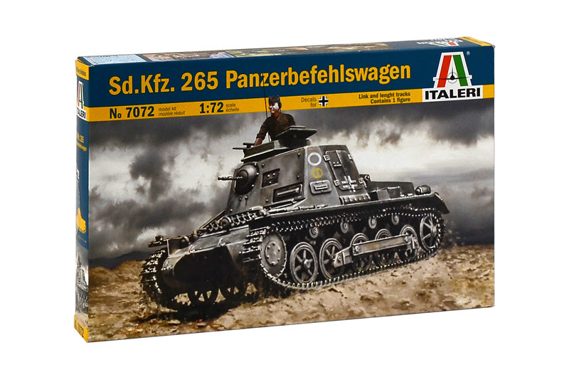 Italeri 7072 1:72 German Sd.Kfz.265 Panzerbefehlswagen