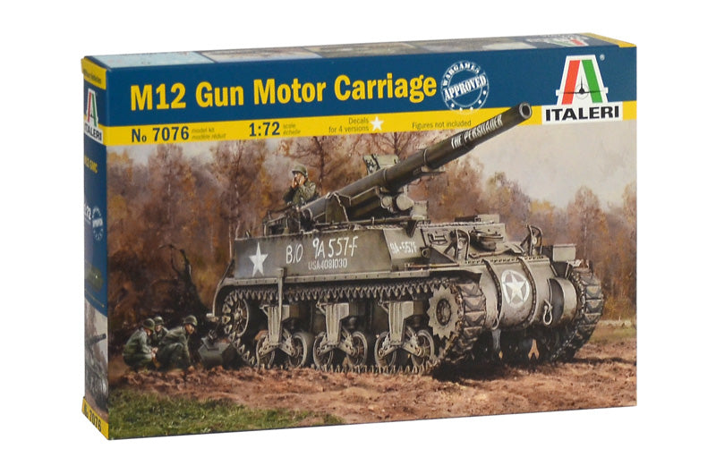 Italeri 7076 1:72 M12 Gun Motor Carriage