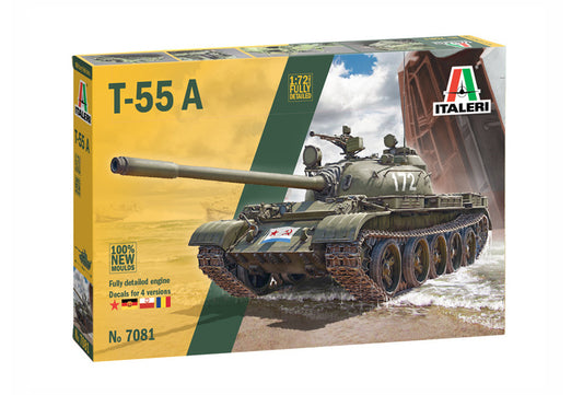 Italeri 7081 1:72 Soviet T-55 MBT