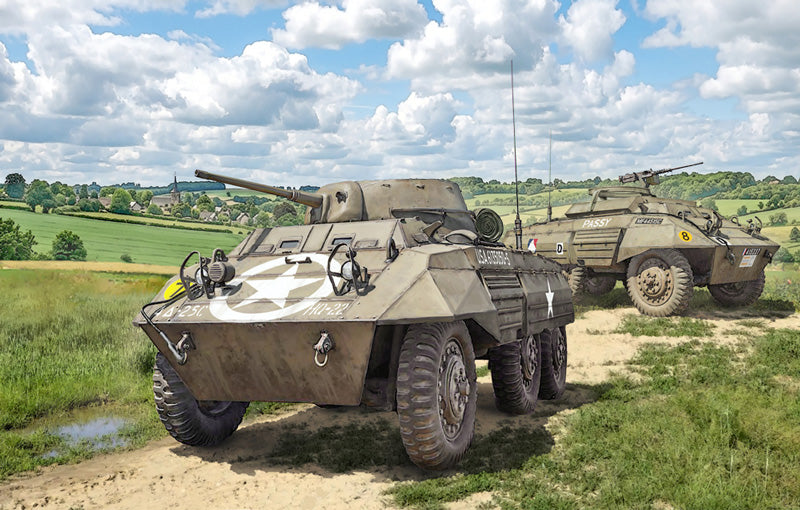 Italeri 7087 1:72 M8 Greyhound / M20