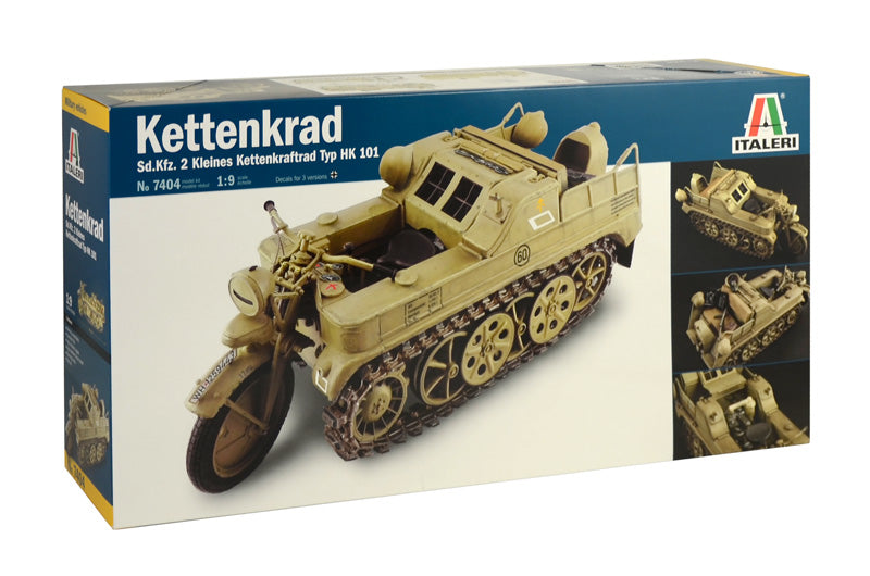 Italeri 7404 1:9 Kettenkrad Sd.Kfz. 2 Kleines Kettenkraftrad Typ HK 101