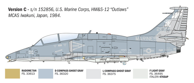 Italeri 90165 1:72 Douglas OA-4M Skyhawk II