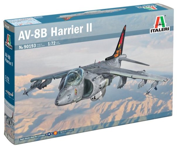 Italeri 90193 1:72 McDonnell-Douglas AV-8B Harrier II