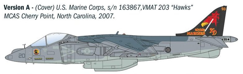 Italeri 90193 1:72 McDonnell-Douglas AV-8B Harrier II