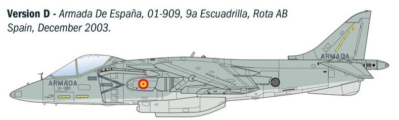 Italeri 90193 1:72 McDonnell-Douglas AV-8B Harrier II