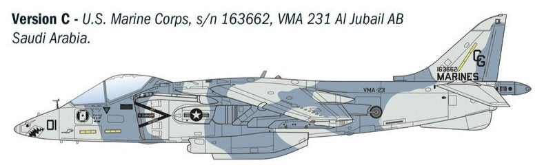 Italeri 90193 1:72 McDonnell-Douglas AV-8B Harrier II