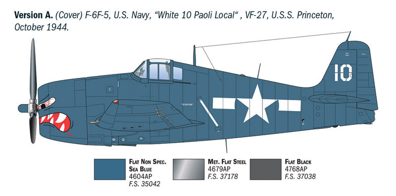 Italeri 91213 1:72 Grumman F6F-3/F6F-5 Hellcat