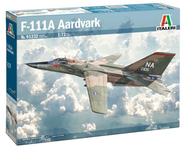 Italeri 91232 1:72 General-Dynamics F-111 Aardvark