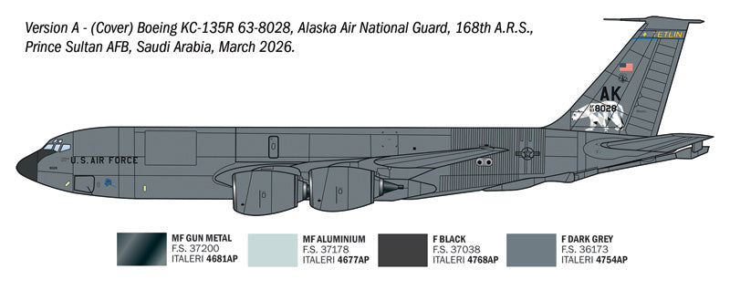 Italeri 91281 1:72 Boeing KC-135 R/FR Stratotanker