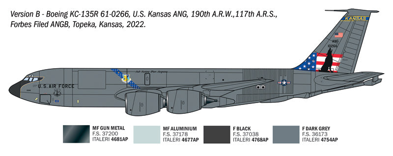 Italeri 91281 1:72 Boeing KC-135 R/FR Stratotanker