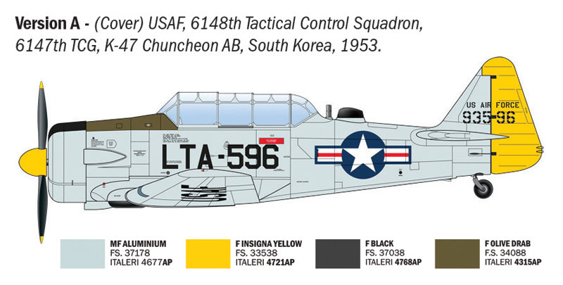 Italeri 92652 1:48 North-American T-6G Texan