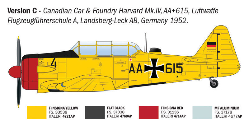 Italeri 92652 1:48 North-American T-6G Texan