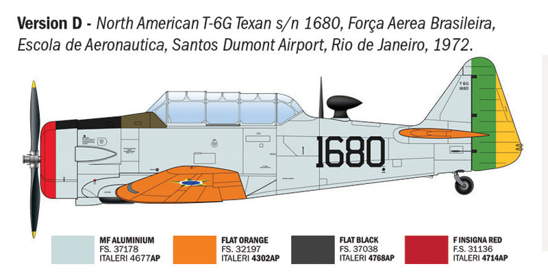 Italeri 92652 1:48 North-American T-6G Texan