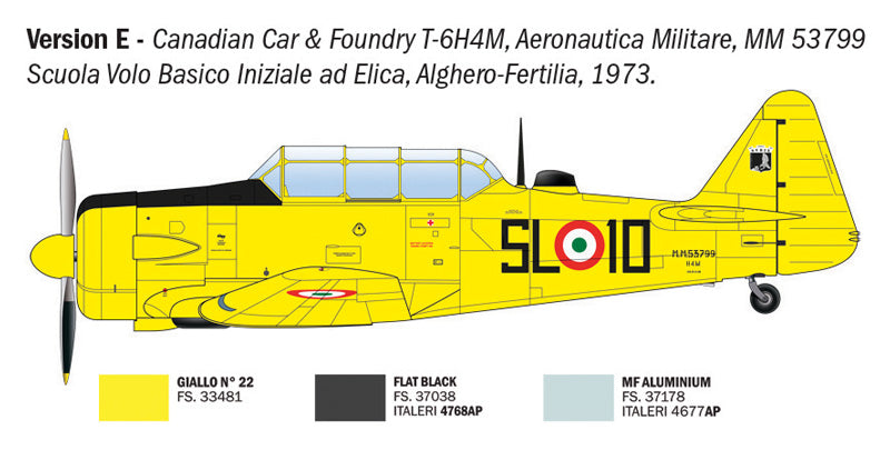 Italeri 92652 1:48 North-American T-6G Texan