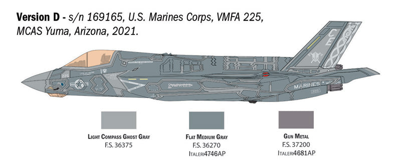Italeri 92810 1:48 Lockheed-Martin F-35B Lightning II (New Tooling)