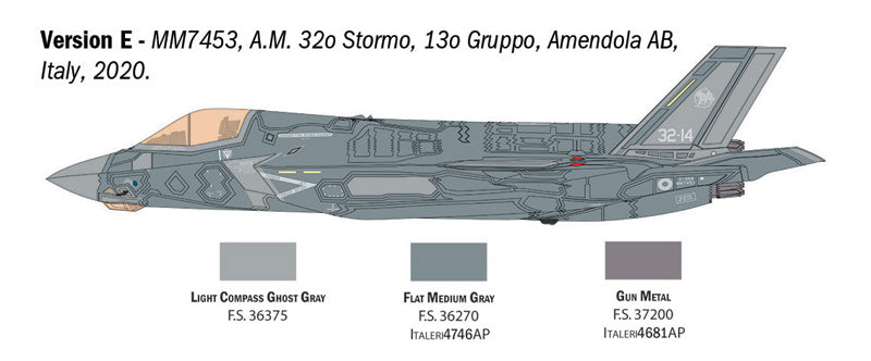 Italeri 92810 1:48 Lockheed-Martin F-35B Lightning II (New Tooling)