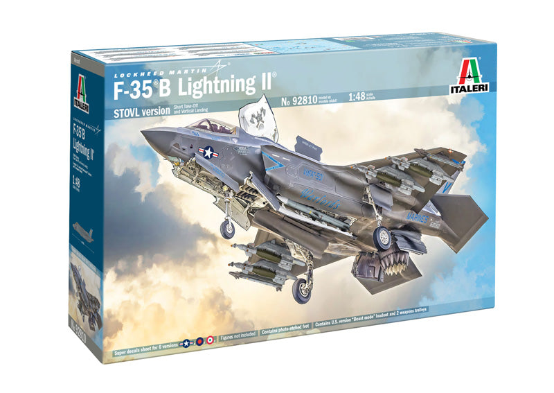 Italeri 92810 1:48 Lockheed-Martin F-35B Lightning II (New Tooling)