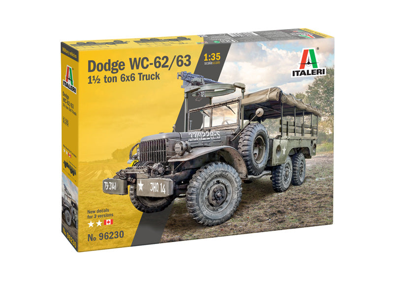 Italeri 96230 1:35 Dodge WC62 1 ½ t 6x6 Truck