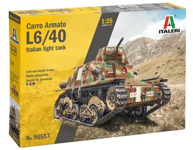 Italeri 96553 1:35 Carro Armato L6 / 40