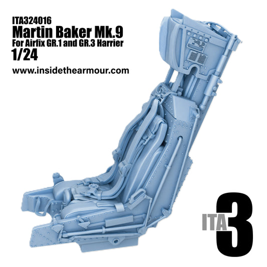 Inside the Armour ITA324016 1:24 Martin Baker Mk.9 seat for the Airfix GR.1 or GR.3 Harrier