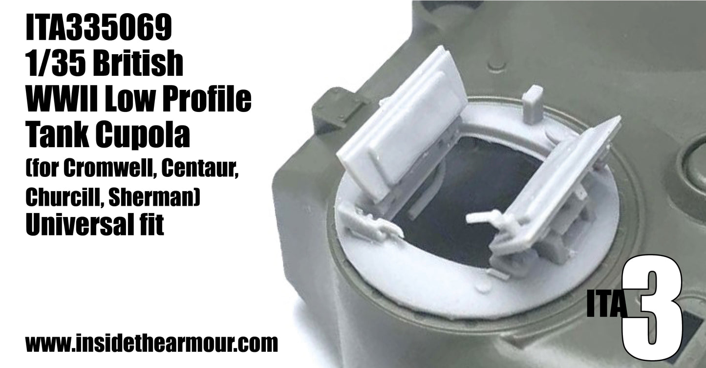 Inside the Armour ITA335069 1:35 Low profile commander's cupola.