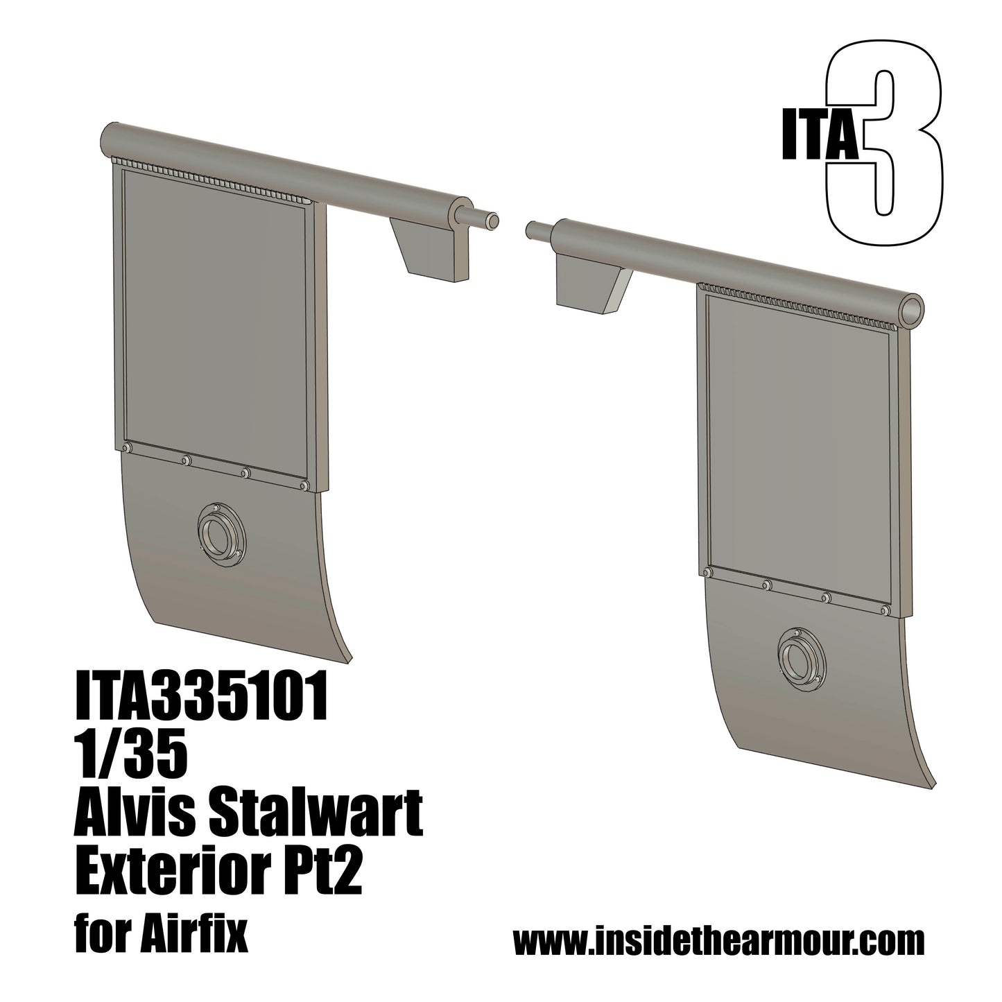 Inside the Armour ITA335101 1:35 Alvis FV622 STALWART part 2