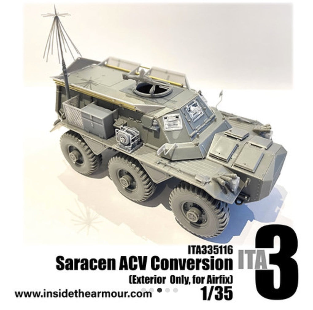 Inside the Armour ITA335116 1:35 Saracen ACV Conversion