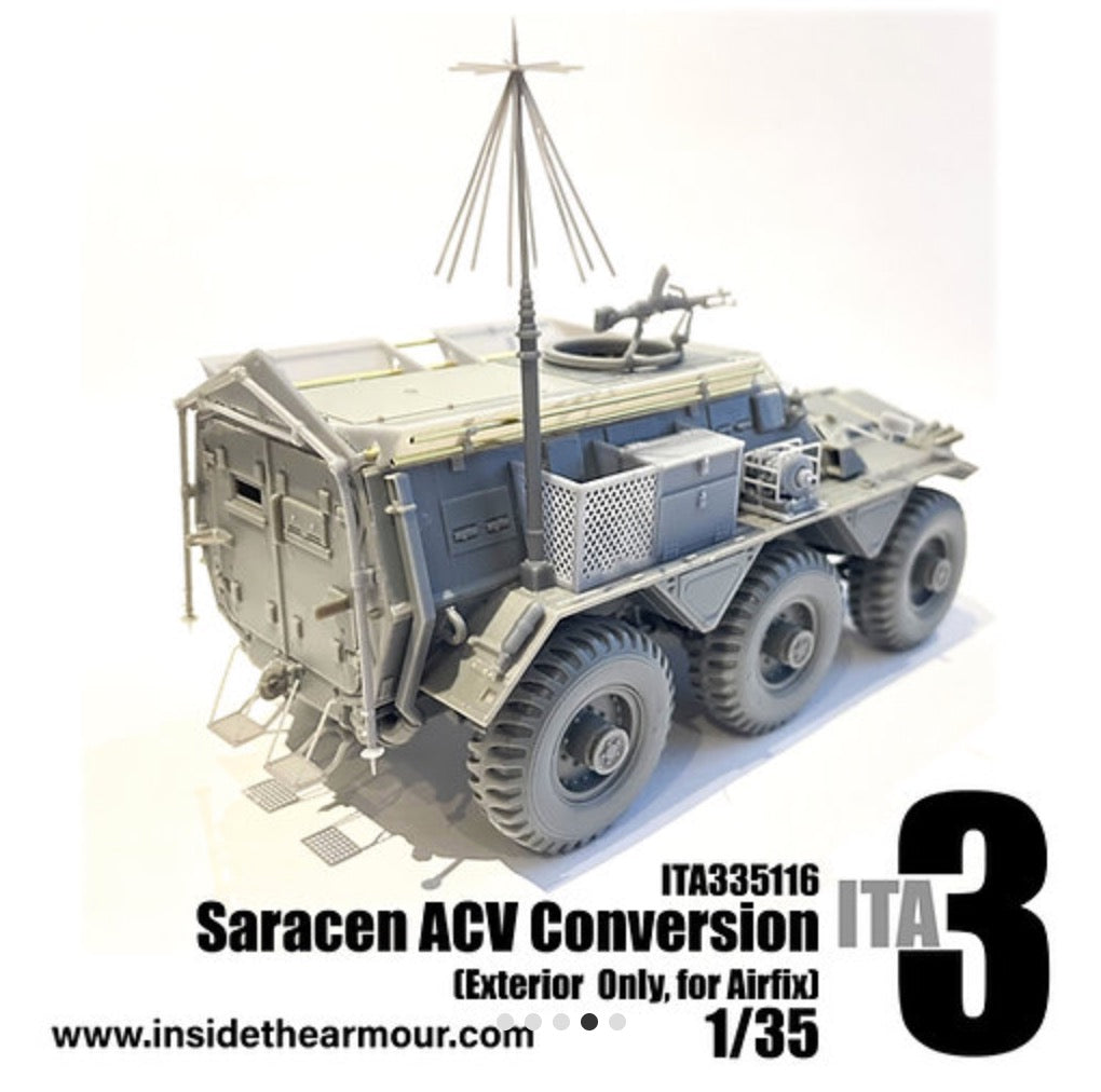 Inside the Armour ITA335116 1:35 Saracen ACV Conversion