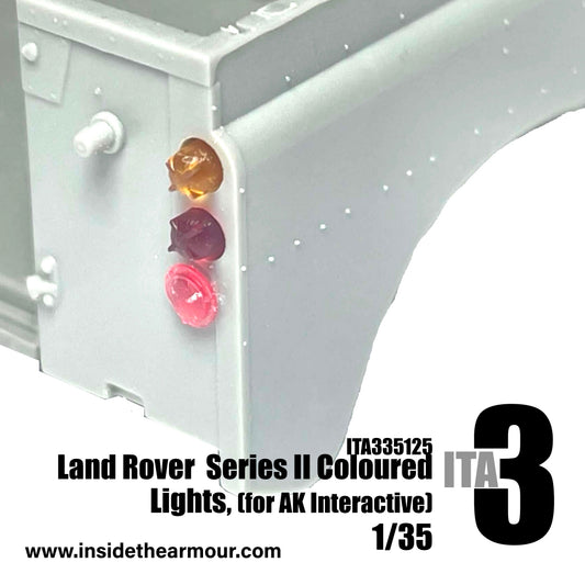 Inside the Armour ITA335125 1:35 Coloured Lights for AK Interactive Land Rover