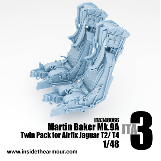 Inside the Armour ITA348066 1:48 Martin Baker Mk9A two seat pack for the Airfix Sepecat Jaguar T.2 & T.4