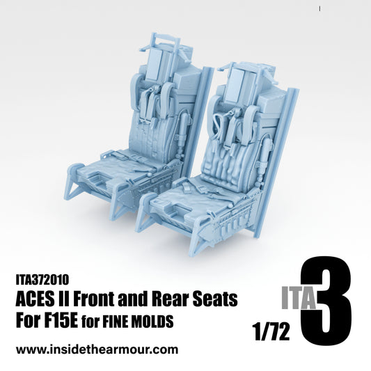 Inside the Armour ITA372010 1:72  ACES II seats (2 seats) for F-15